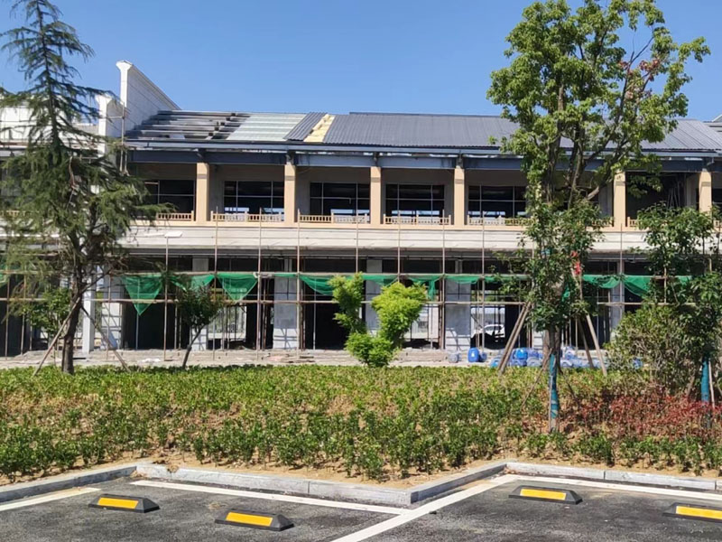 三聯(lián)鋼結(jié)構(gòu)明光市商業(yè)街項(xiàng)目展示